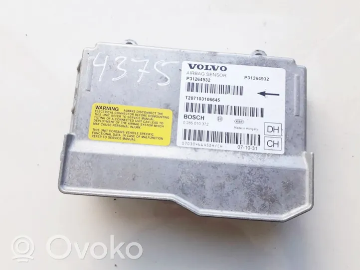 Volvo V70 Sterownik / Moduł Airbag p31264932