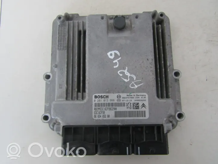 Citroen C-Crosser Calculateur moteur ECU EDC16CP39