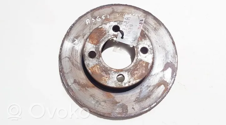 Volkswagen Vento Front brake disc neventiliuojamas