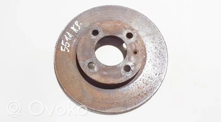 Volkswagen Jetta II Front brake disc neventiliuojamas