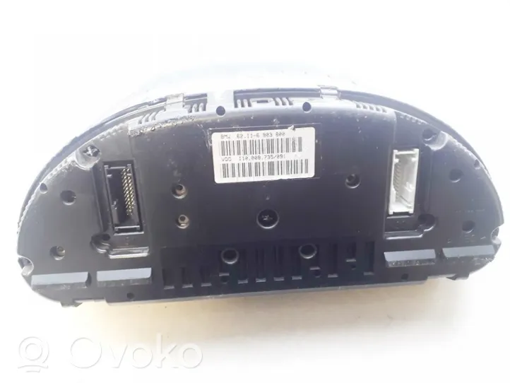 BMW 5 E39 Speedometer (instrument cluster) 62116903800