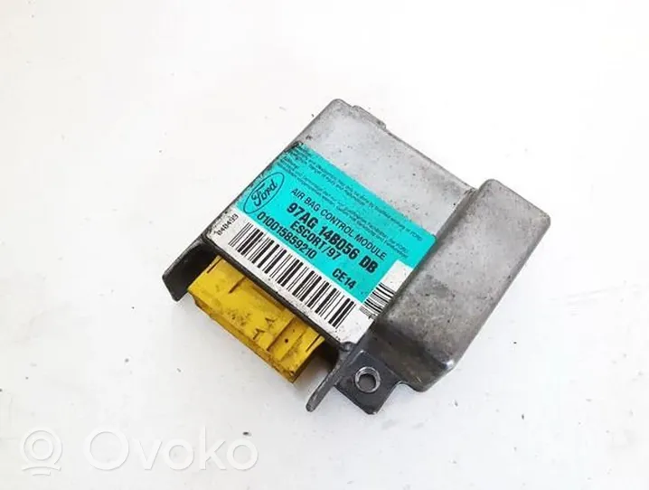 Ford Escort Airbag control unit/module 97AG14B056DB