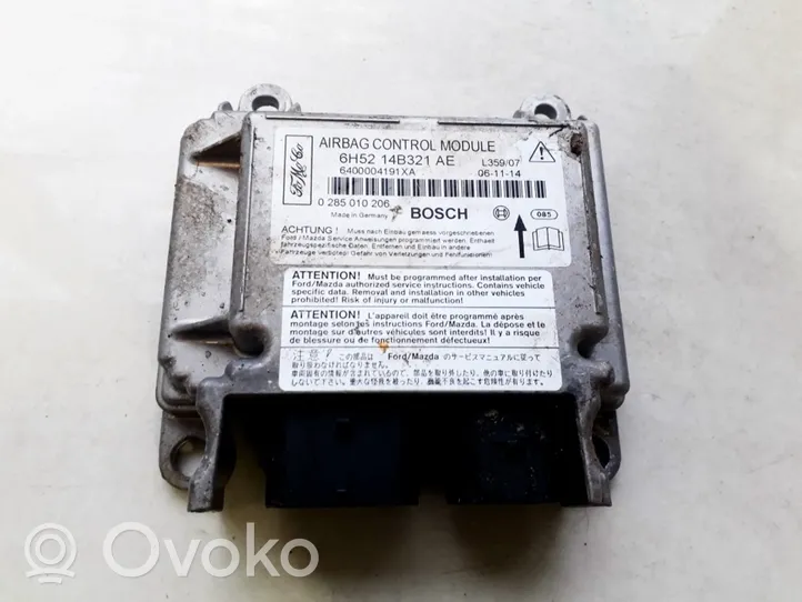 Land Rover Freelander 2 - LR2 Oro pagalvių valdymo blokas 6G5214B321AE