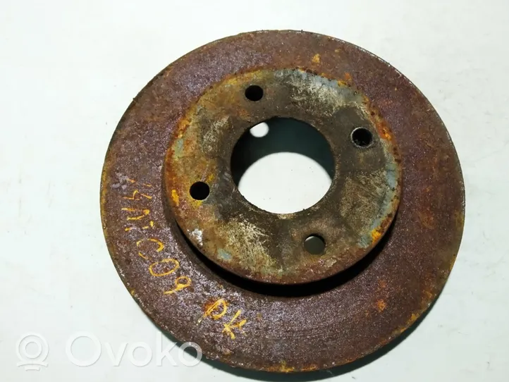 Mitsubishi Colt Front brake disc ventiliuojamas