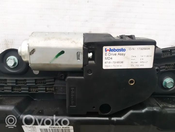 BMW 4 F32 F33 Sunroof motor/actuator 1732593a