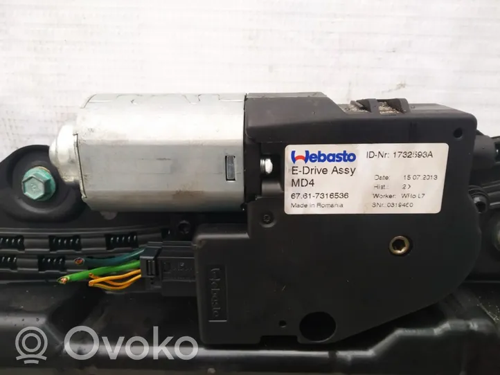 BMW 3 F30 F35 F31 Sunroof motor/actuator 1732593a