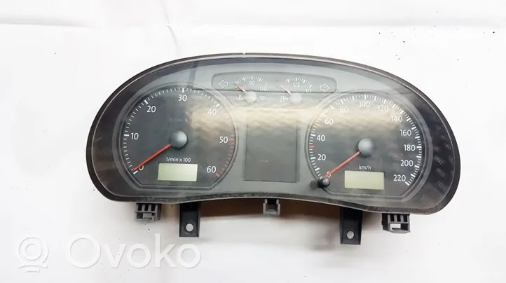 Volkswagen Polo IV 9N3 Tachimetro (quadro strumenti) 110080321039A