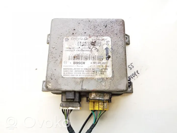 Dodge Grand Caravan Airbag control unit/module 0285001093