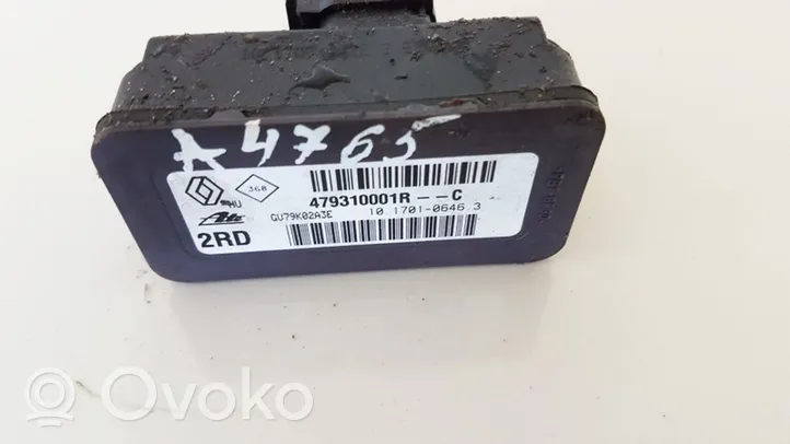 Renault Megane III ESP acceleration yaw rate sensor 479310001R