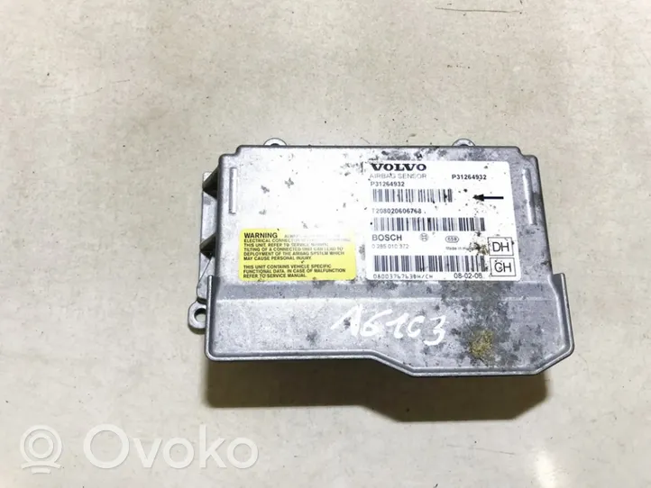 Volvo V70 Module de contrôle airbag p31264932