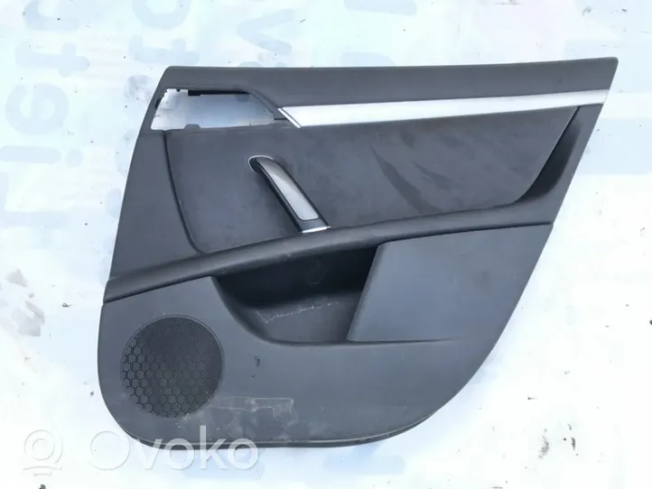 Peugeot 407 Rear door card panel trim 96505319zm