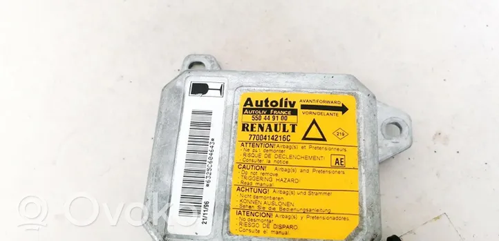 Renault Laguna I Airbag control unit/module 7700414216C