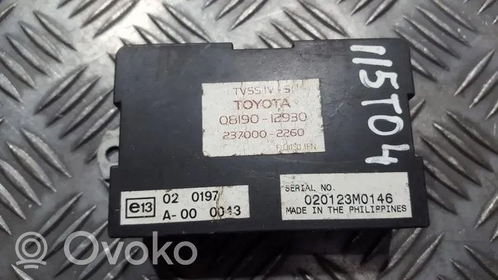 Toyota RAV 4 (XA20) Muut ohjainlaitteet/moduulit 0819012930