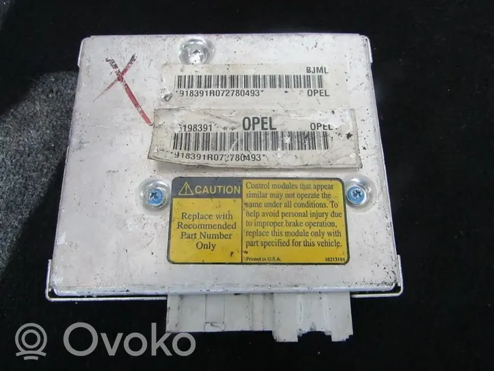 Opel Sintra Calculateur moteur ECU 16198391