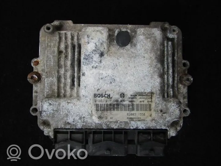 Renault Master II Sterownik / Moduł ECU 0281011940