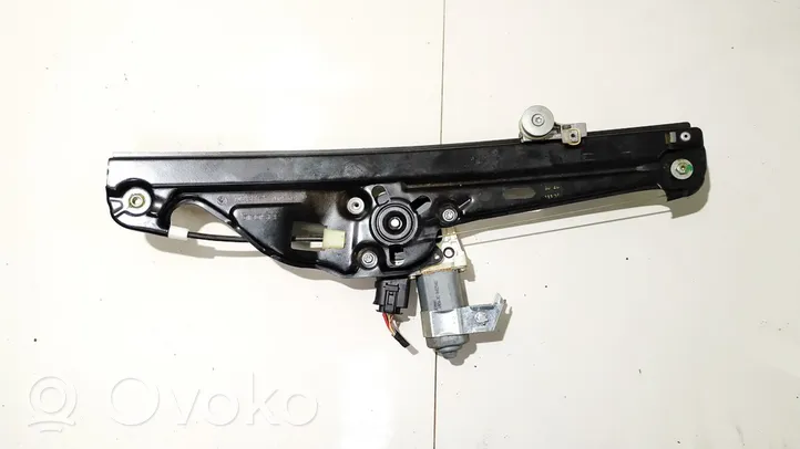 BMW 5 E60 E61 Galinis varikliukas langų pakėlėjo 7034388s