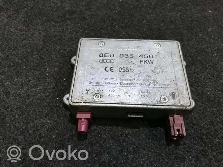 Audi A8 S8 D2 4D Module unité de contrôle d'antenne 8e0035456