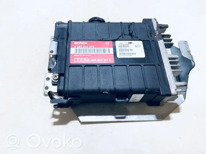 Audi 80 90 S2 B4 Sterownik / Moduł ECU 443907311c