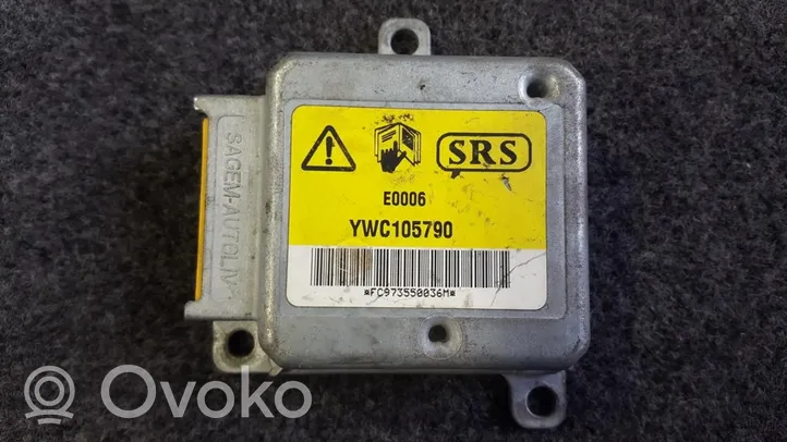 Land Rover Freelander Module de contrôle airbag YWC105790