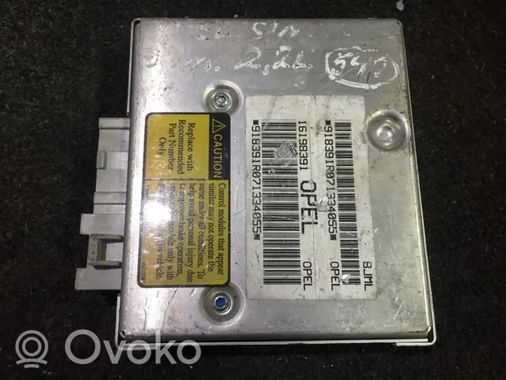 Opel Sintra Airbag control unit/module 16198391