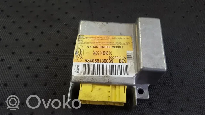 Ford Scorpio Sterownik / Moduł Airbag 584058136039