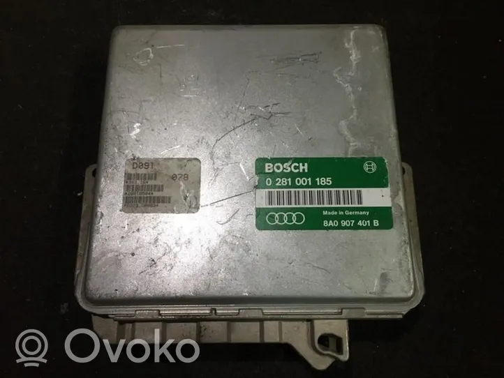 Audi 80 90 S2 B4 Variklio valdymo blokas 0281001185