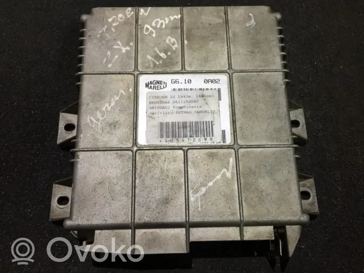 Citroen ZX Sterownik / Moduł ECU 9611159580