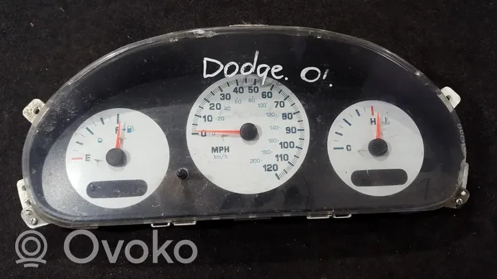 Dodge Caravan Speedometer (instrument cluster) 0322r952ab