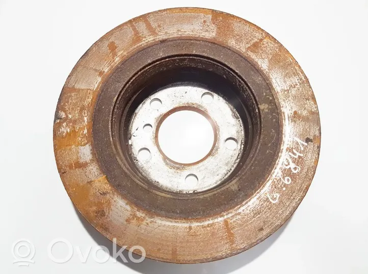 BMW 1 F20 F21 Aizmugurējais bremžu disks 6792225