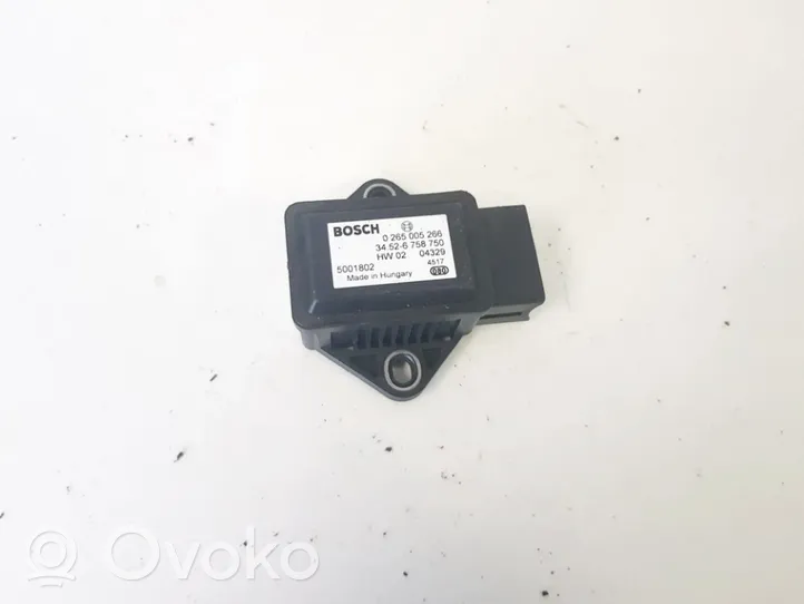 BMW 5 E60 E61 Sensore di imbardata accelerazione ESP 0265005266