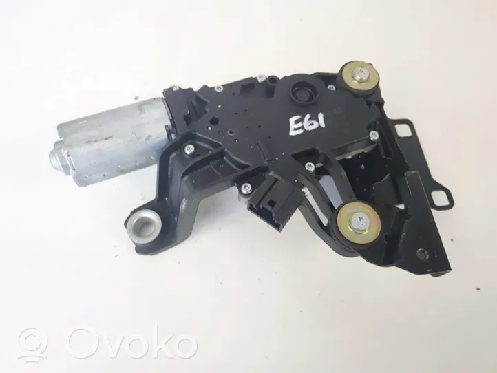 BMW 5 E60 E61 Moteur d'essuie-glace arrière 0390201597