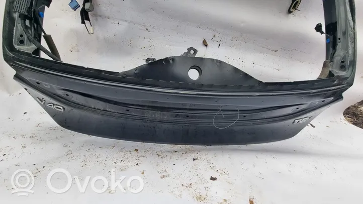 Volvo V40 Takaluukun/tavaratilan kansi juoda