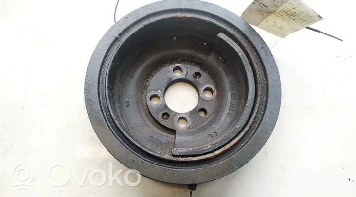 Volkswagen Polo IV 9N3 Koło pasowe wału korbowego 045105243c