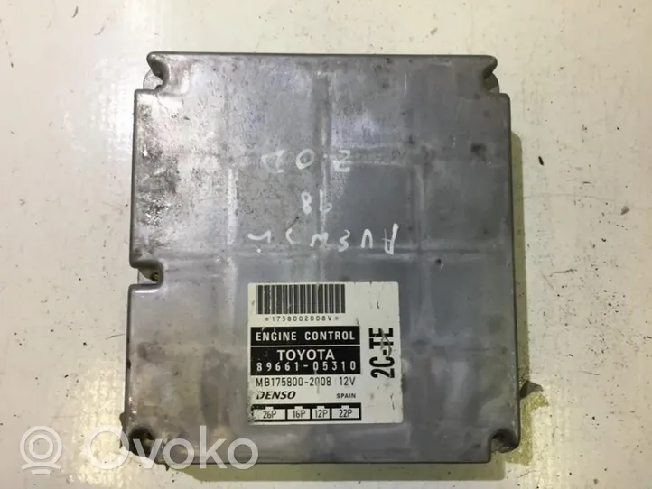 Toyota Avensis T220 Sterownik / Moduł ECU 8966105310