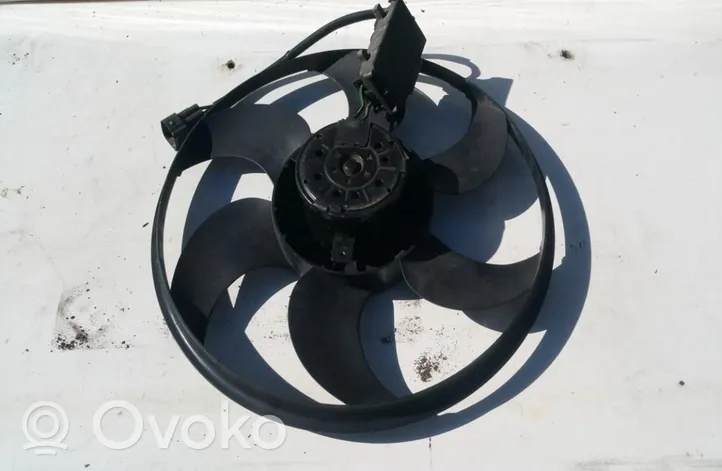 BMW 3 E46 Radiator cooling fan shroud 