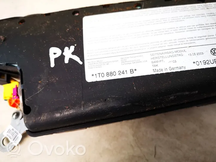 Volkswagen Touran I Poduszka powietrzna Airbag fotela 1t0880241b