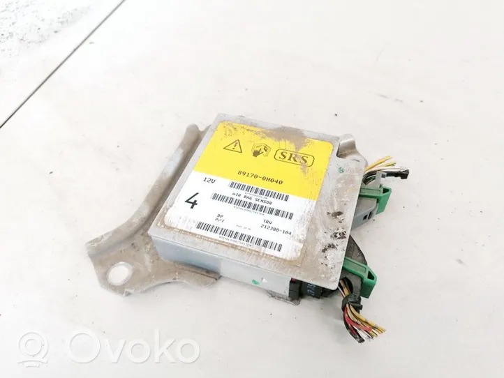 Toyota Aygo AB10 Sterownik / Moduł Airbag 891700H040