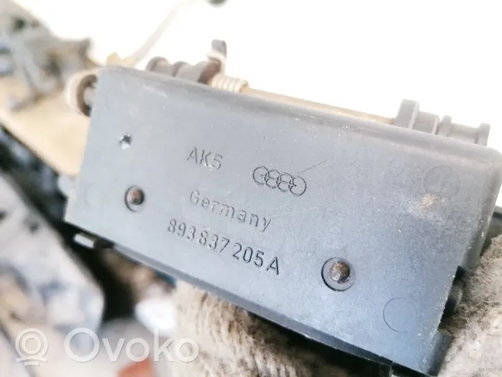 Audi 80 90 B3 Poignée extérieure de porte avant 893837205A