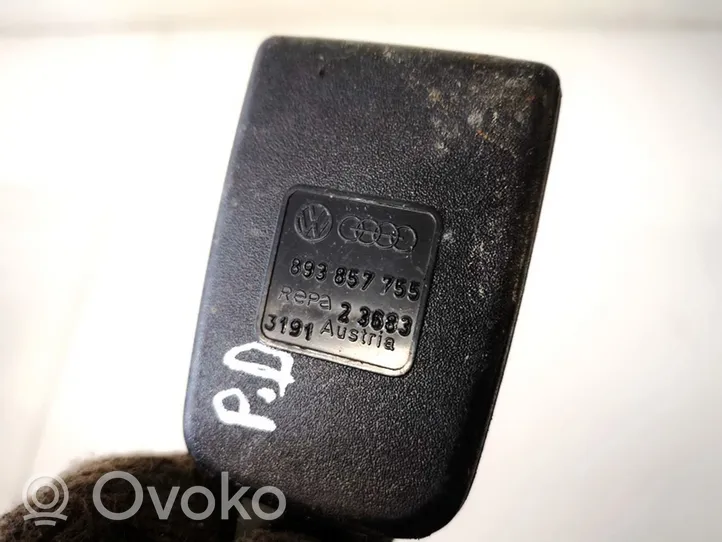 Audi 80 90 B3 Etuistuimen turvavyön solki 893857755