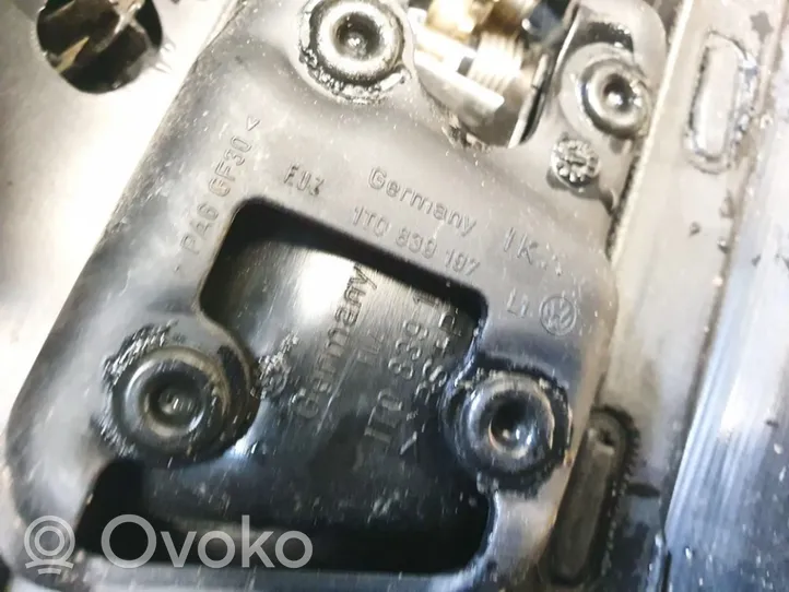 Volkswagen Touran I Klamka wewnętrzna drzwi tylnych 1t0839197