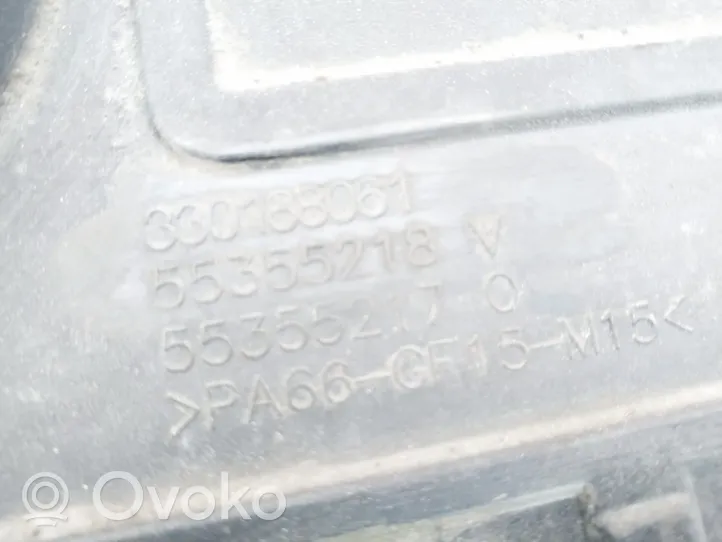 Opel Astra H Osłona górna silnika 330188061