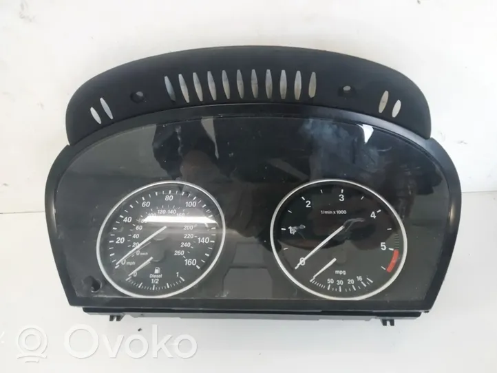 BMW X5 E70 Compteur de vitesse tableau de bord 62.119153844