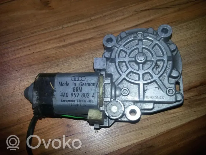 Audi A6 S6 C4 4A Galinis varikliukas langų pakėlėjo 4a0959802a