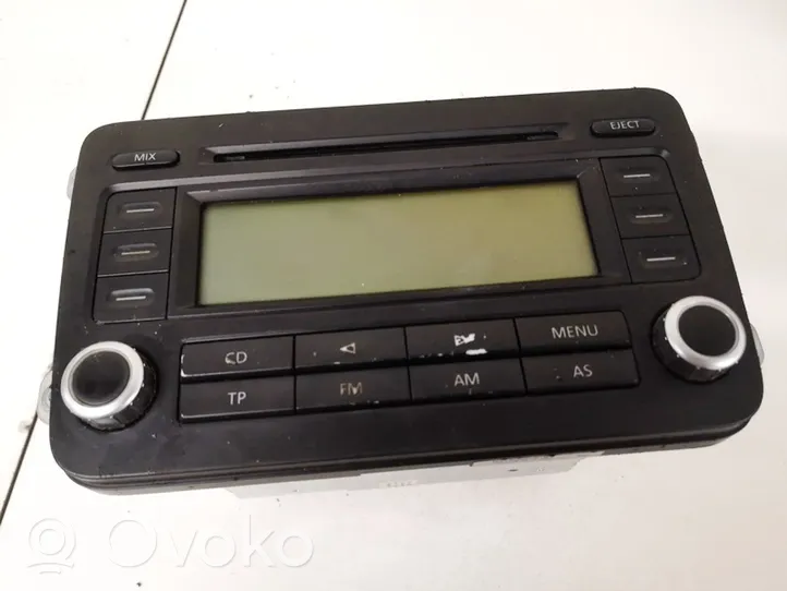 Volkswagen Jetta V Radio/CD/DVD/GPS-pääyksikkö 1k0035186p