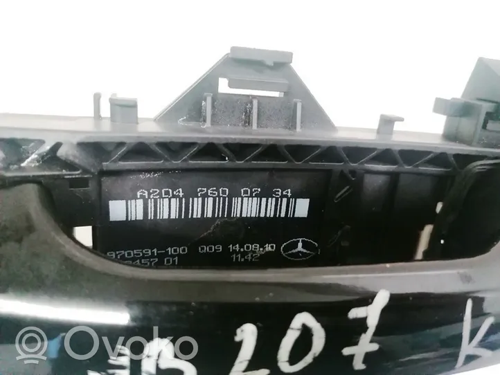 Mercedes-Benz C AMG W204 Išorinė atidarymo rankena a2047600734