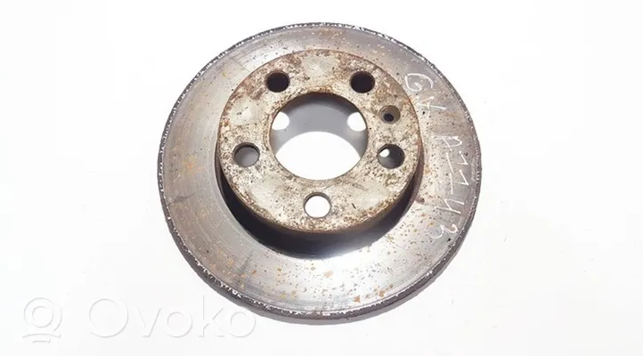 Audi TT Mk1 Rear brake disc neventiliuojamas