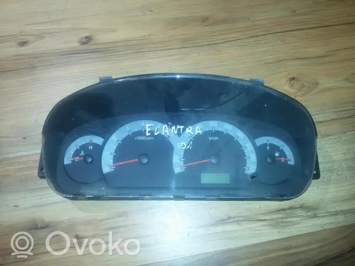 Hyundai Elantra Compteur de vitesse tableau de bord 940132d241