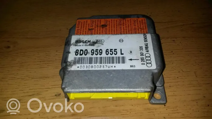 Audi A4 S4 B5 8D Module de contrôle airbag 8D0959655L