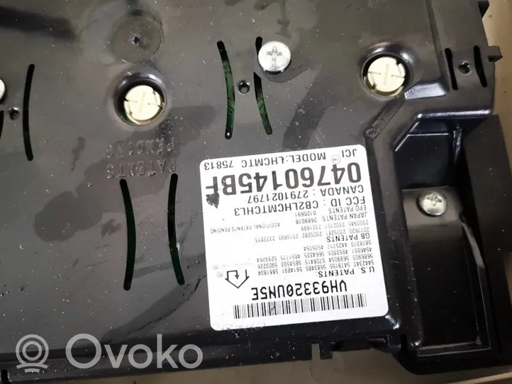 Jeep Cherokee Monitor / wyświetlacz / ekran 04760145bf