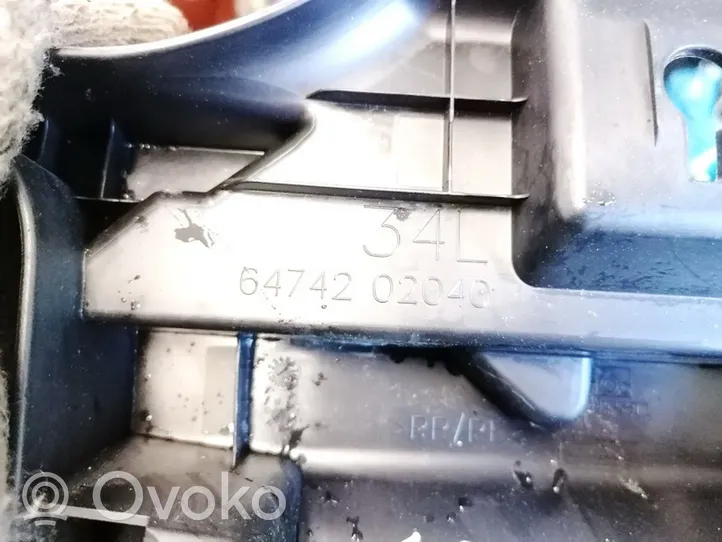 Toyota Auris E180 Muu sisätilojen osa 6474202040
